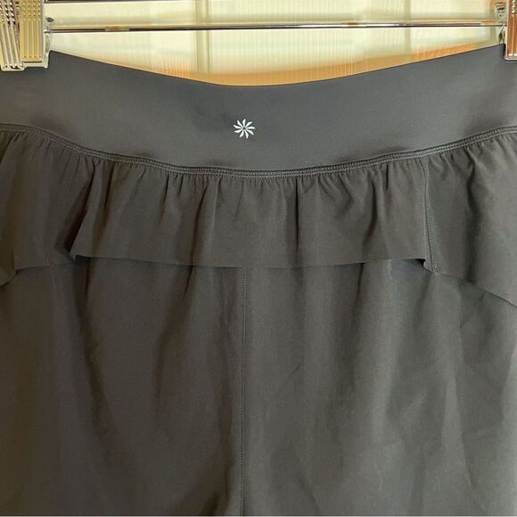 Athleta Black Shorts with Built in Compression Short Size 1X NWOT - Picture 5 of 5